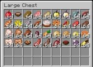 When playing Hardcore Minecraft, it's optimal to carry lots of food
